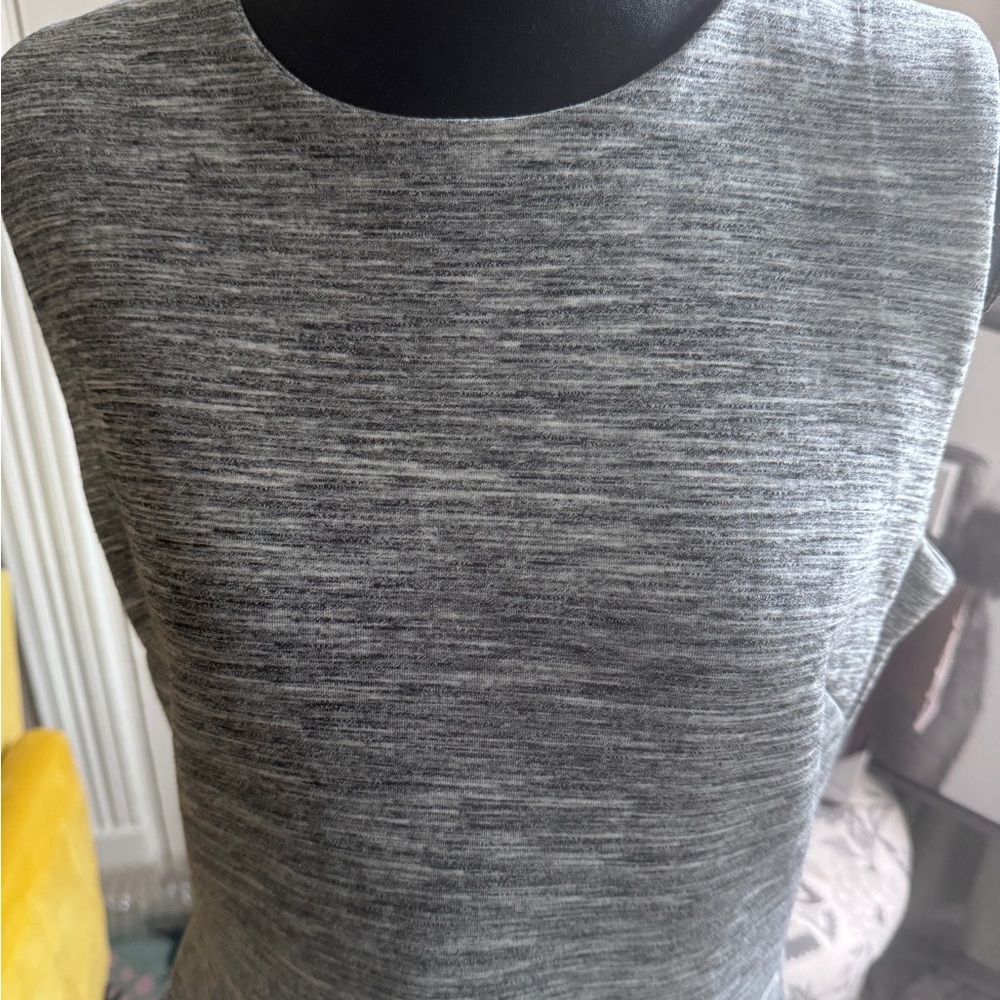 GAP Charcoal Sleeveless Midi Dress - Picture 5 of 6